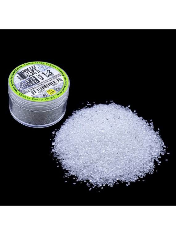 Piedras de Cristal Rotas 1-2mm