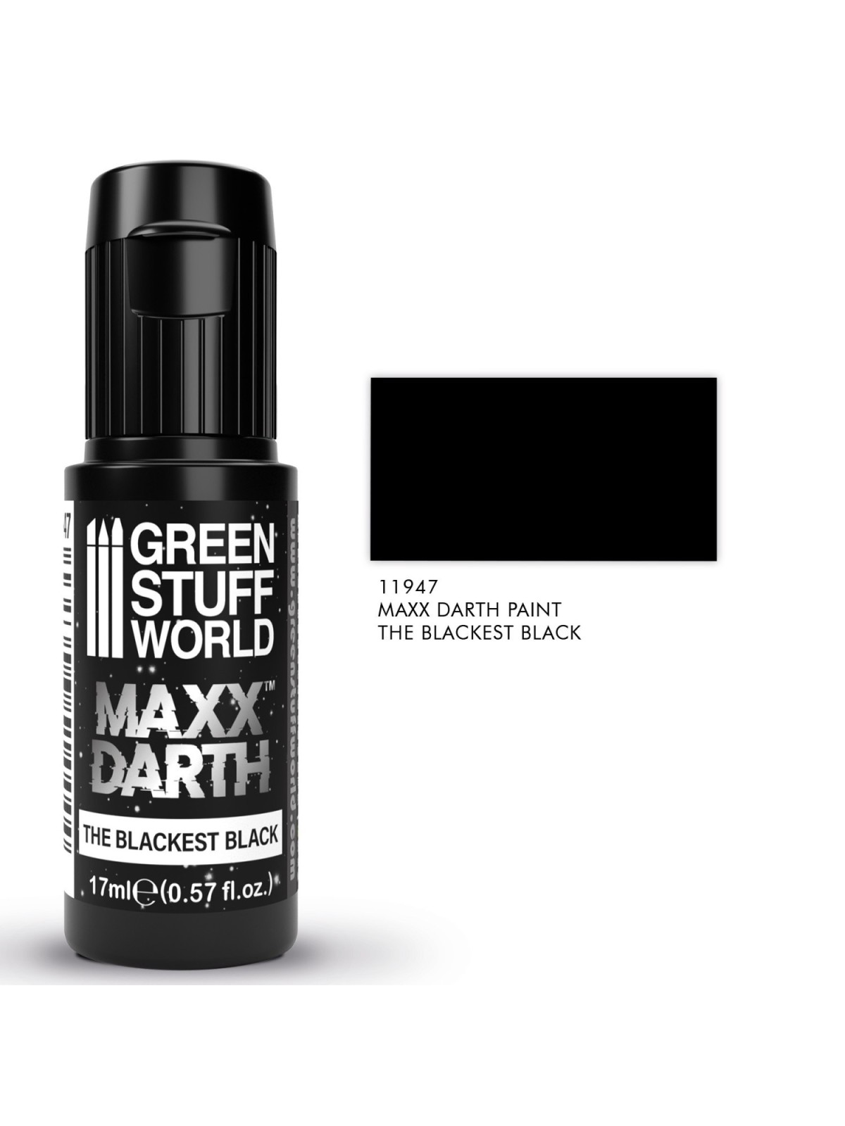 Pintura más Negra Maxx Darth (17 ml)