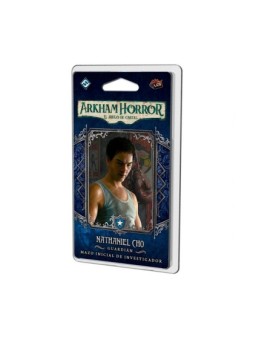 Arkham Horror LCG: Nathaniel Cho - Mazo de Investigador de Fantasy Flight Games en Juegos de Cartas | La Cueva Roja