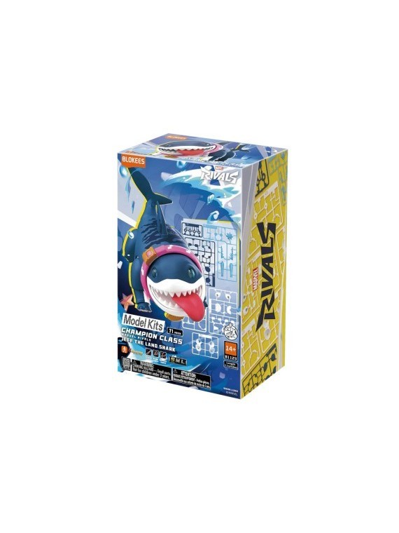 Blokees: Marvel Rivals Champion Class 12 Jeff The Land Shark (81123)