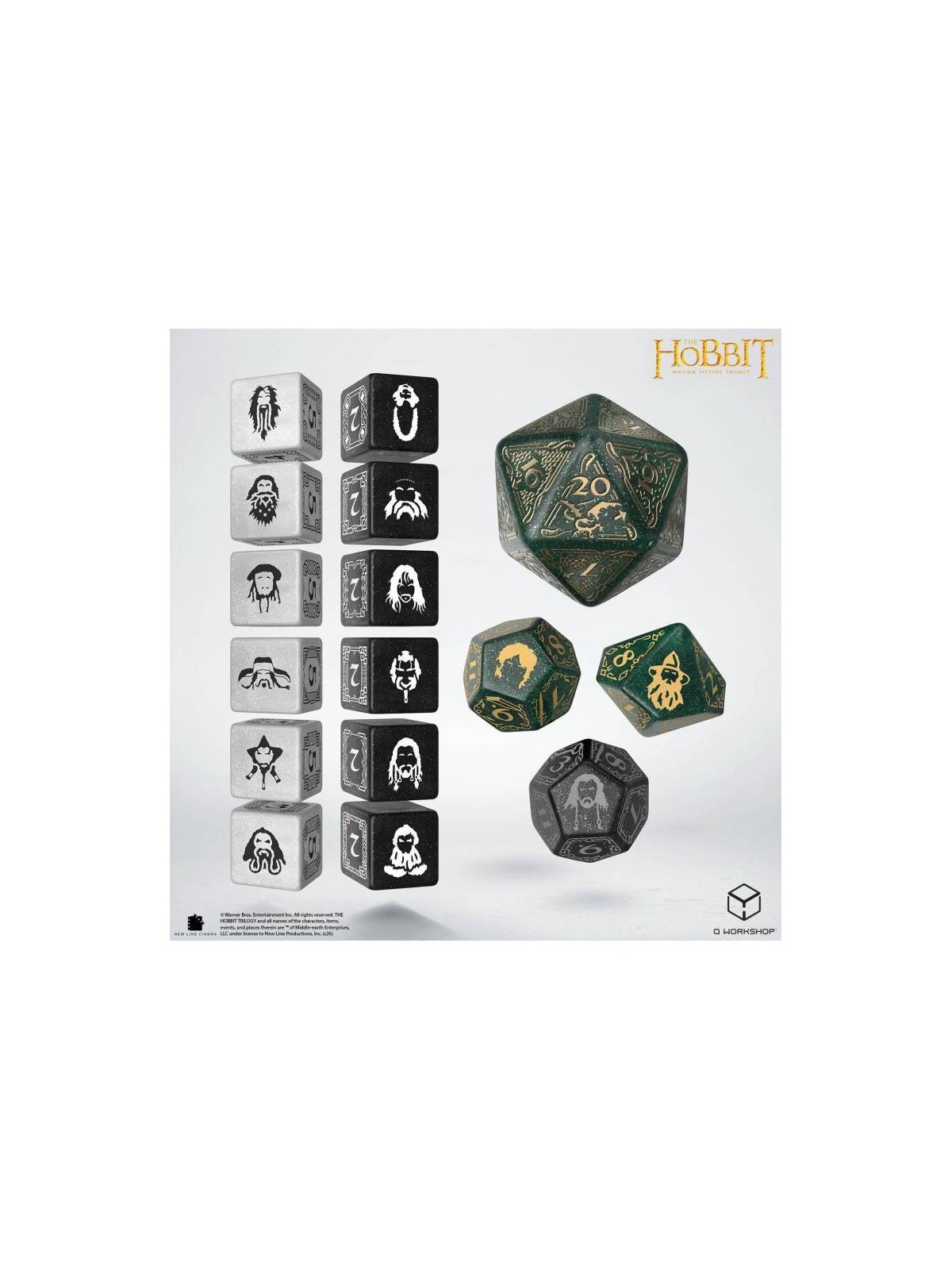 The Hobbit Set de Dados - Set Verdant Grove
