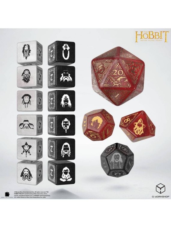 The Hobbit Set de Dados - Set Ember Hearth