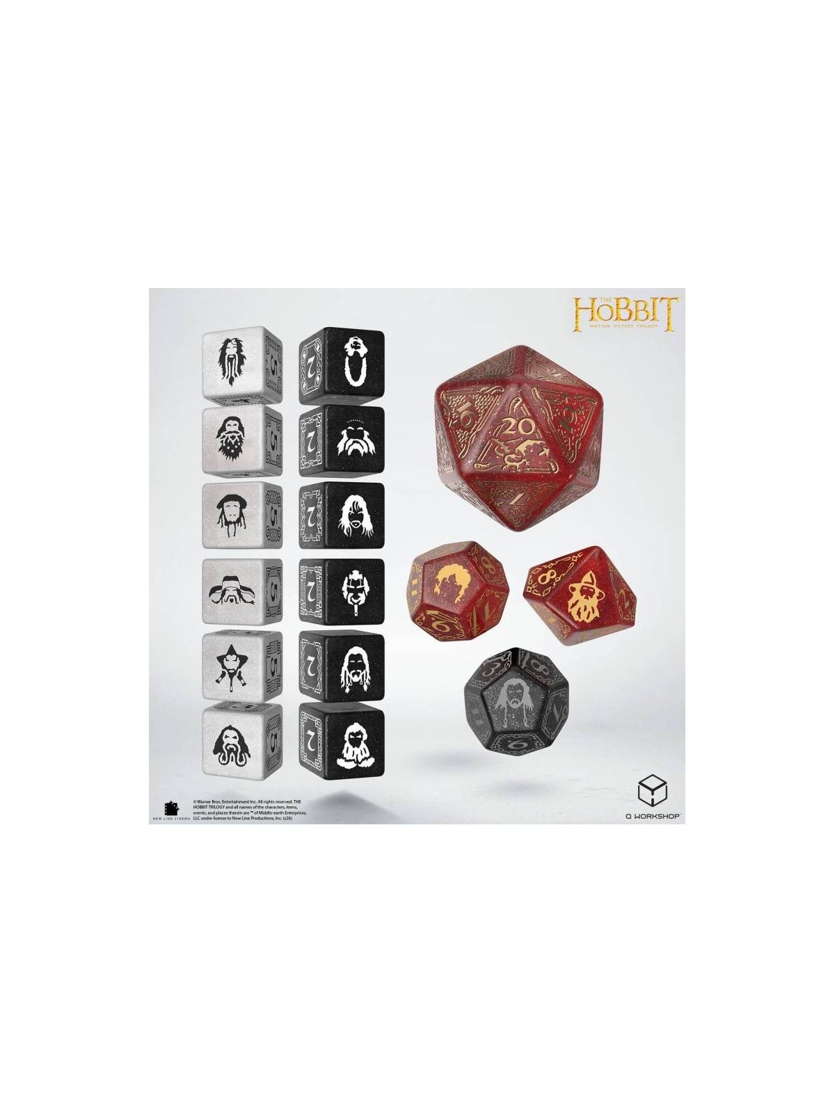 The Hobbit Set de Dados - Set Ember Hearth