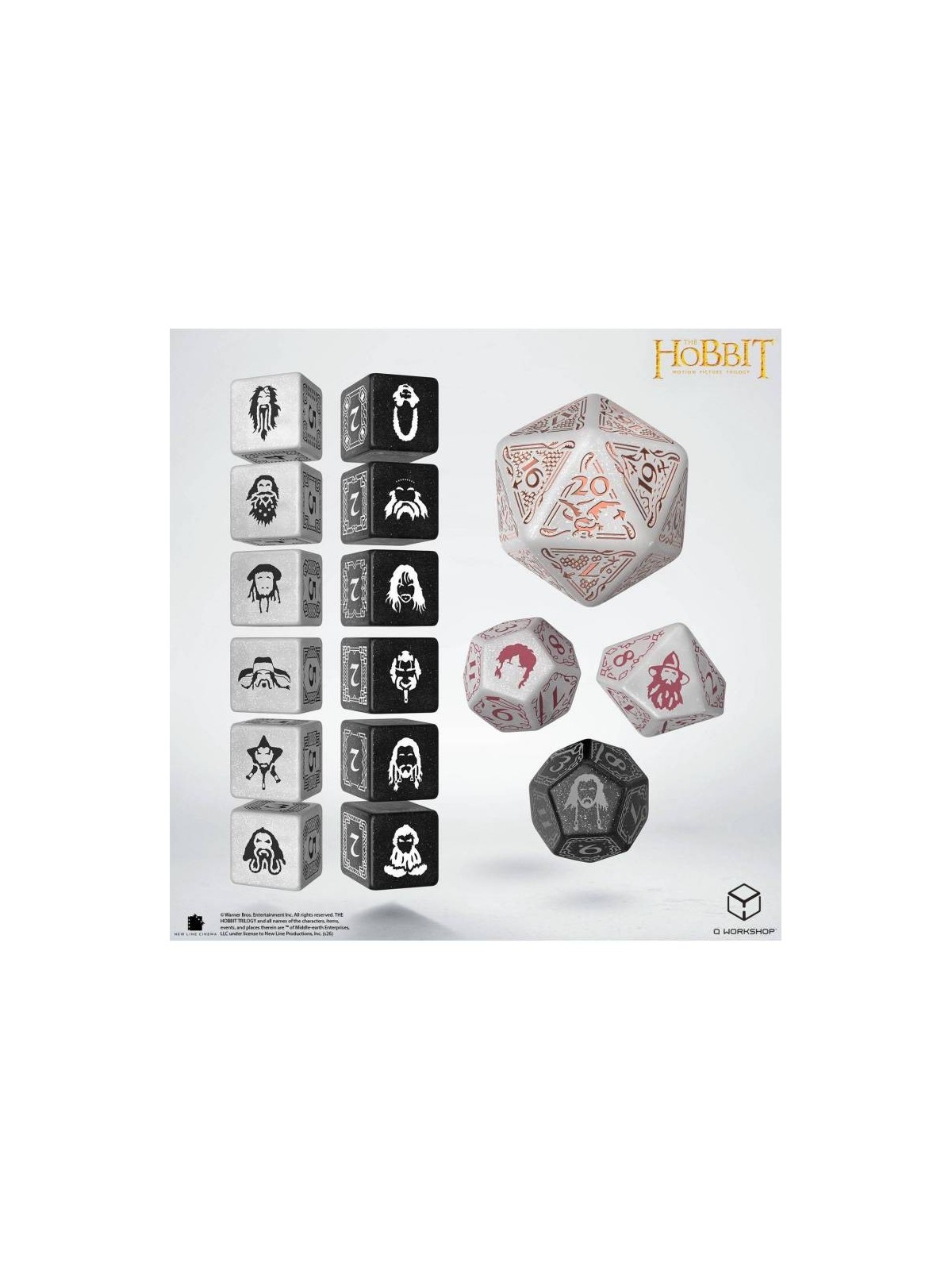 The Hobbit Set de Dados - Set Radiant Dawn