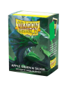 Dragon Shield: Standard Dual Matte Apple Green & Silver (100)