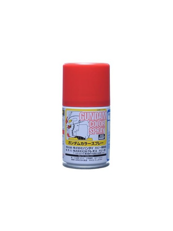 Mr. Hobby: Gundam Color Spray - Ms Red 10ml (SG-04)