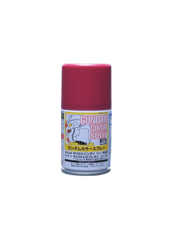 Mr. Hobby: Gundam Color Spray - Ms Char's Red 10ml (SG-11)
