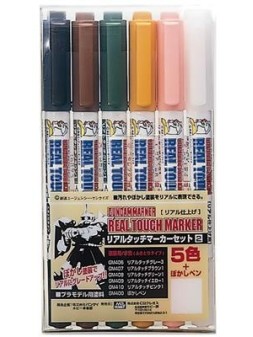 Mr. Hobby: Gundam Marker - Fine Edge Set - Mr. Hobby
