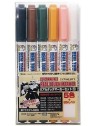 Mr. Hobby: Gundam Marker - Real Touch Market Set 2