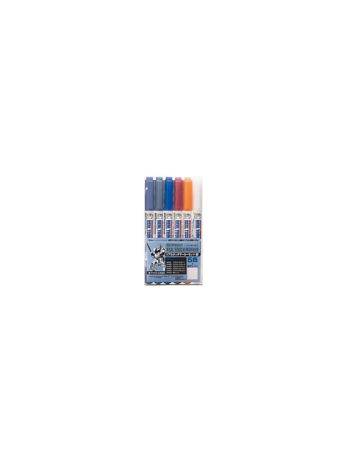 Mr. Hobby: Gundam Marker - Real Touch Market Set 1