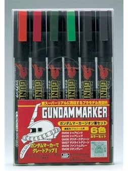 Mr. Hobby: Gundam Marker - Zeon Set