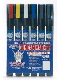 Mr. Hobby: Gundam Marker - Fine Edge Set - Mr. Hobby
