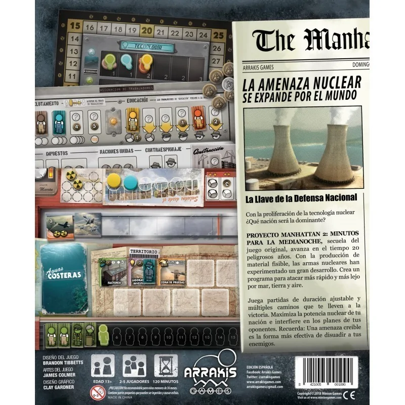 Comprar Proyecto Manhattan 2: Minutos para la Medianoche barato al mej