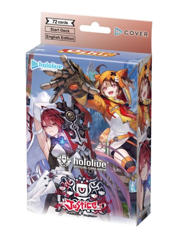 Hololive Official Card Game: Start Deck – Oshi Justice (Inglés)