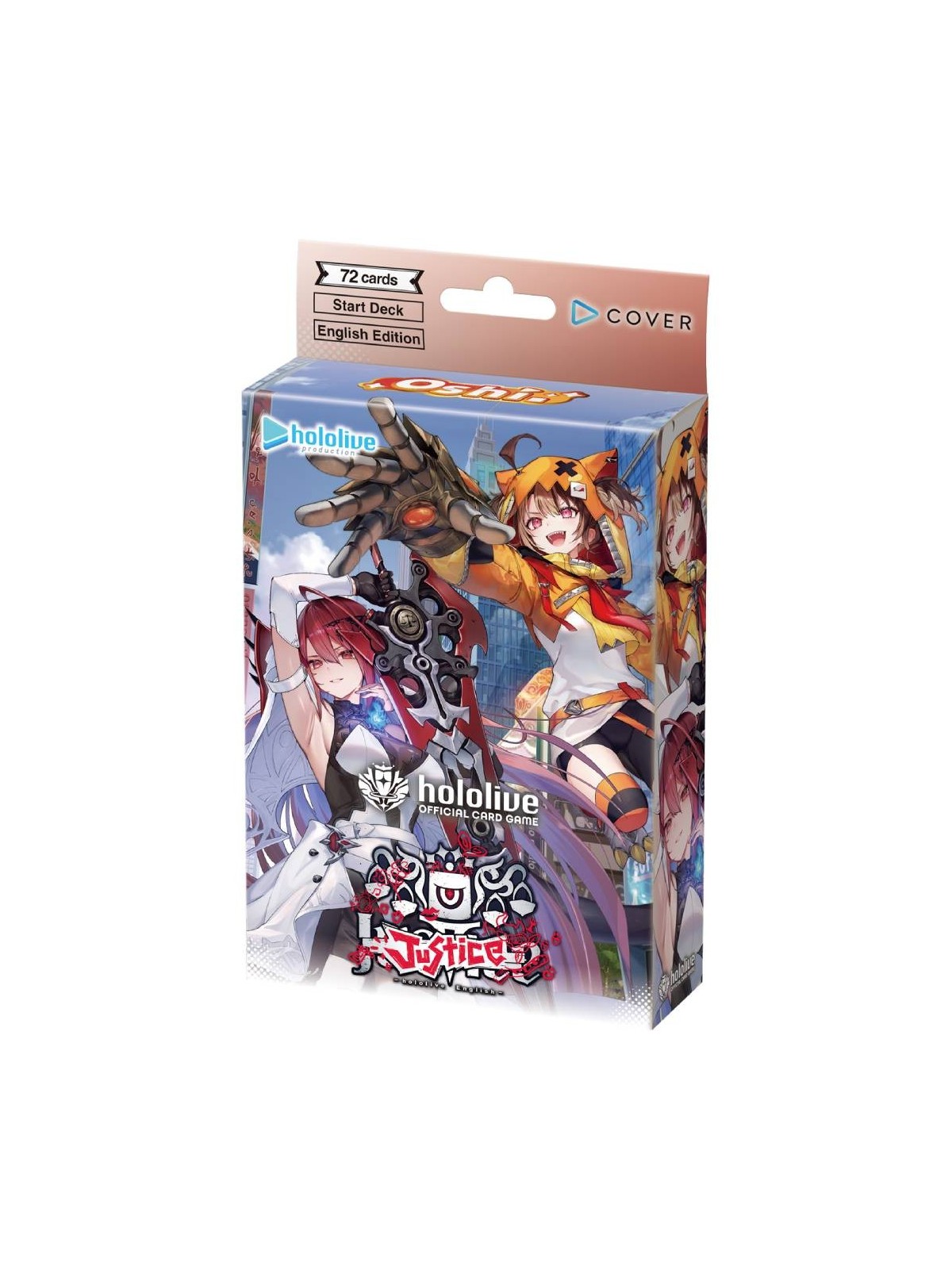 Hololive Official Card Game: Start Deck – Oshi Justice (Inglés)