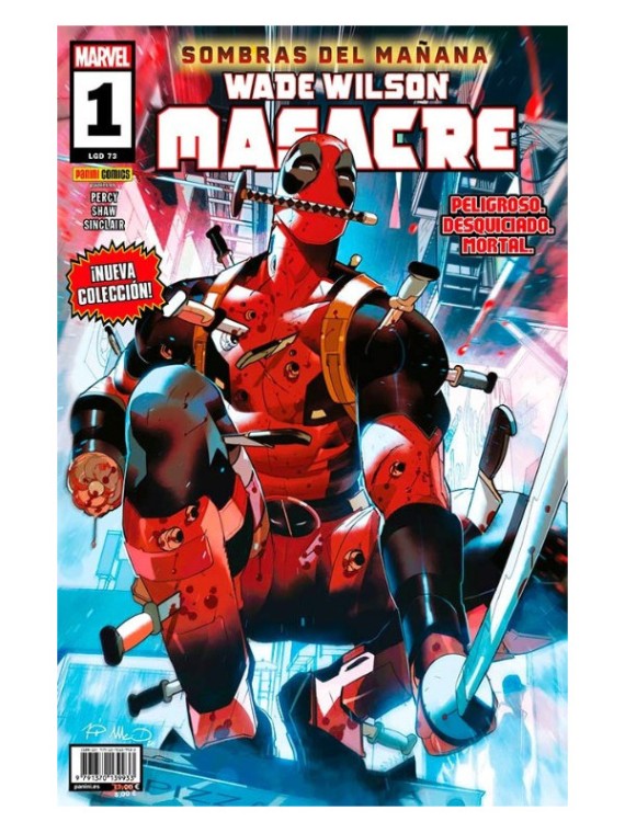 Wade Wilson: Masacre 01 (Portada S) - Panini Marvel