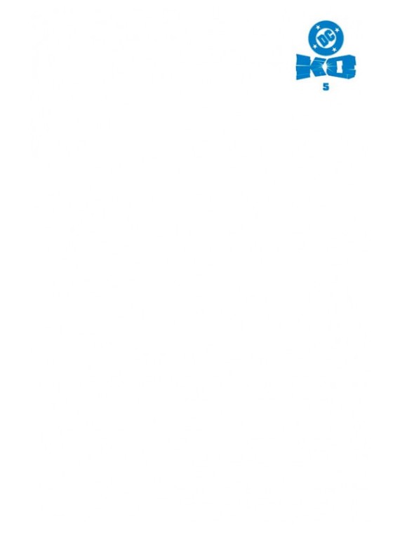 DC K.O. 05 Portada Alternativa Blanca - Panini DC
