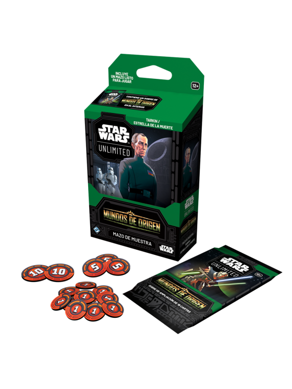 Star Wars Unlimited: Mundos de Origen - Mazo de Muestra (Tarkin Estrella de la Muerte)