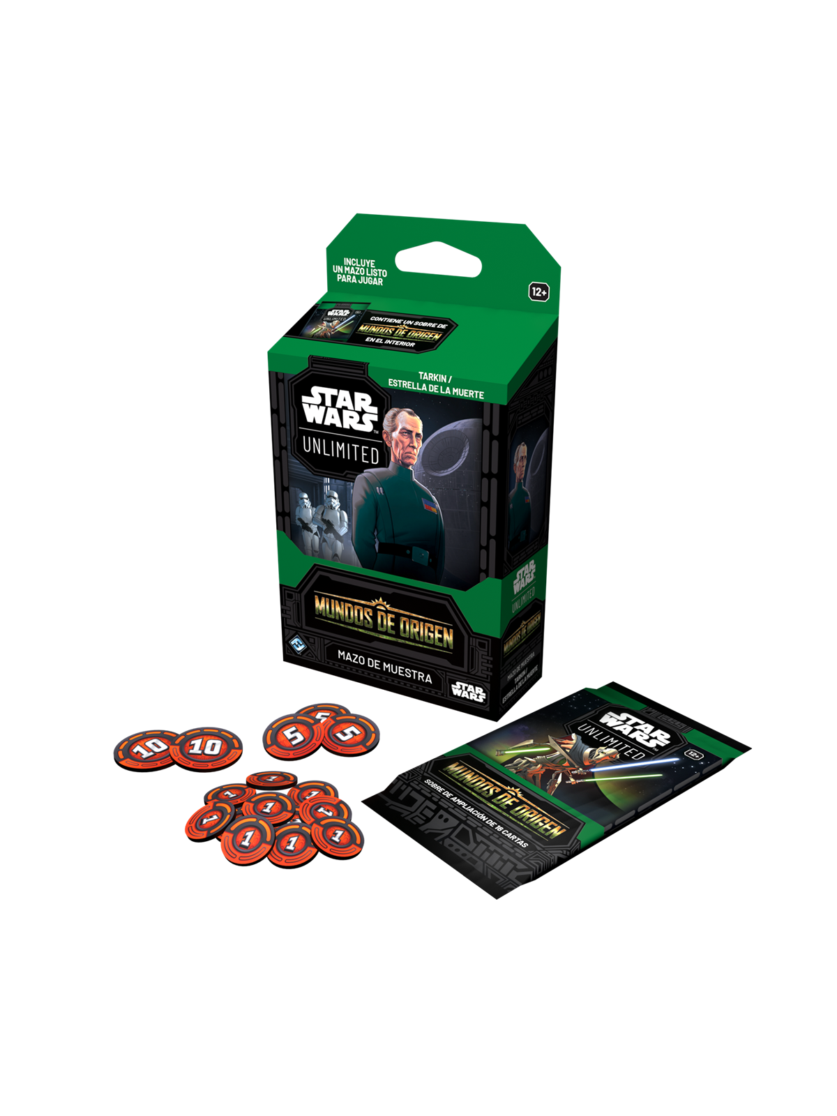 Star Wars Unlimited: Mundos de Origen - Mazo de Muestra (Tarkin Estrella de la Muerte)
