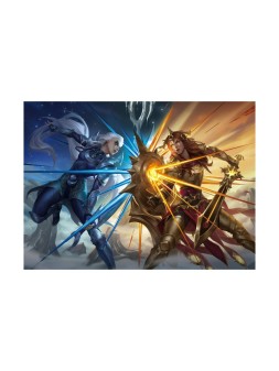 Riftbound: Vendetta Playmat Diana vs Leona