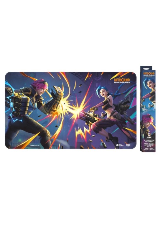 Riftbound: Vendetta Playmat VI vs Jinx