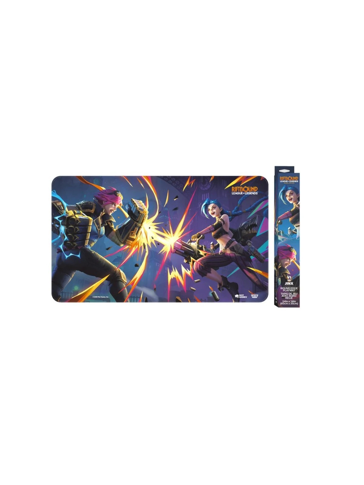 Riftbound: Vendetta Playmat VI vs Jinx