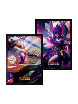 Riftbound: Vendetta art Sleeves Kayle vs Morgama (100)