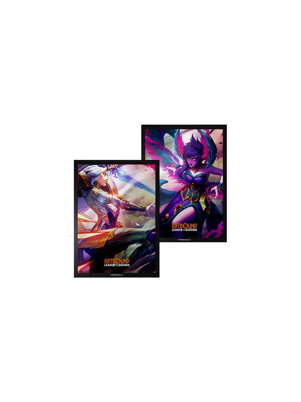 Riftbound: Vendetta art Sleeves Kayle vs Morgama (100)