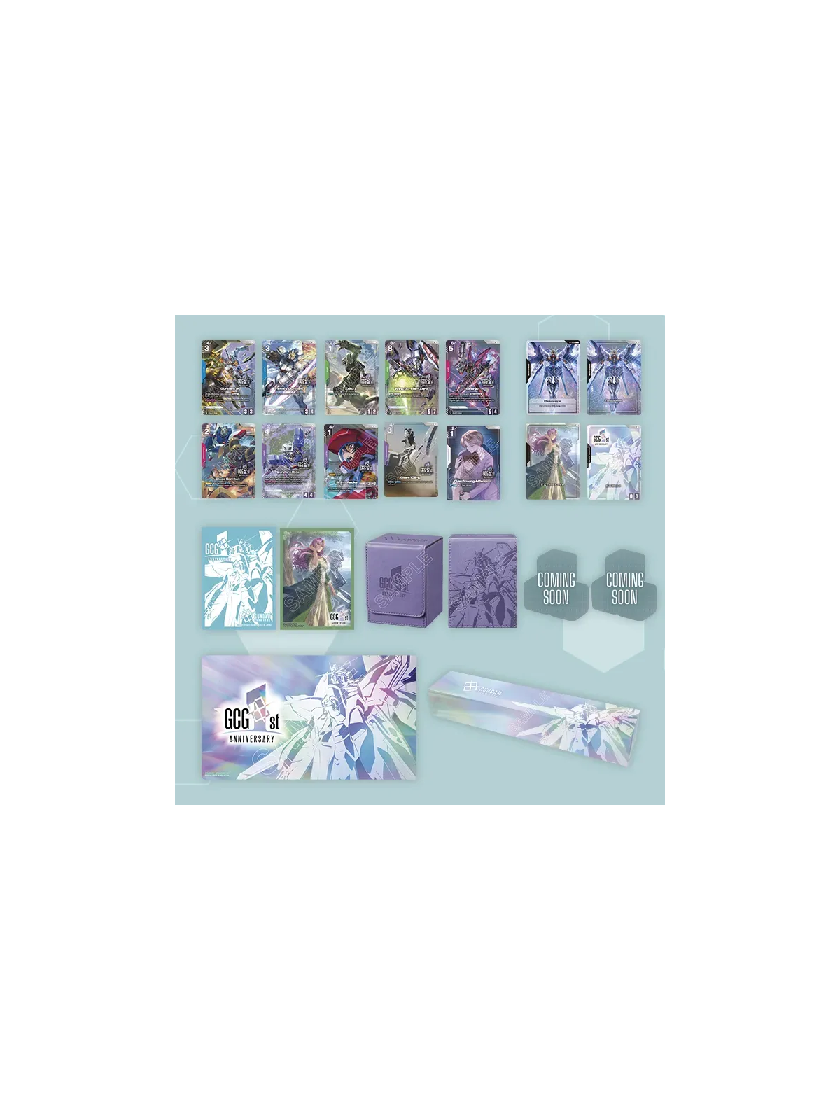 Gundam Card Game 1st Anniversary Set