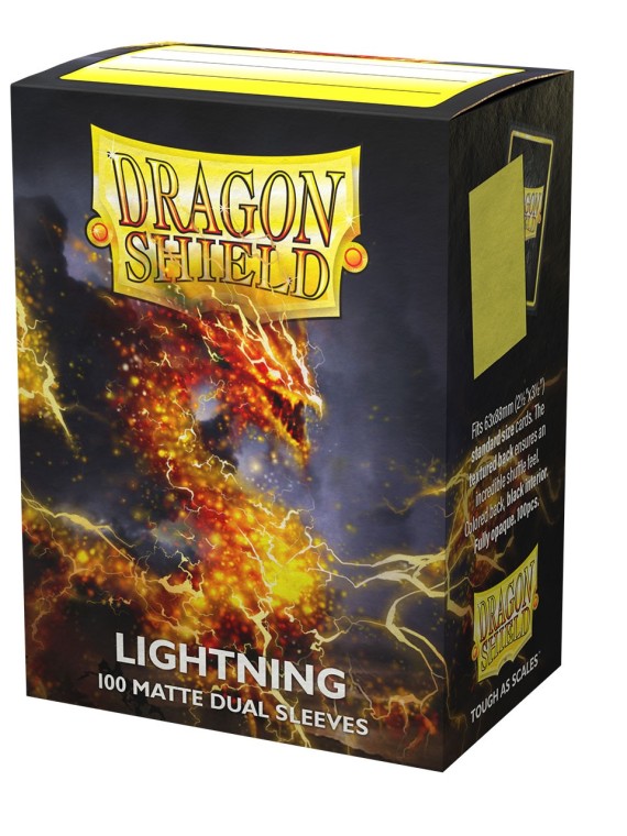 Dragon Shield: Standard Dual Matte Lightning (100)