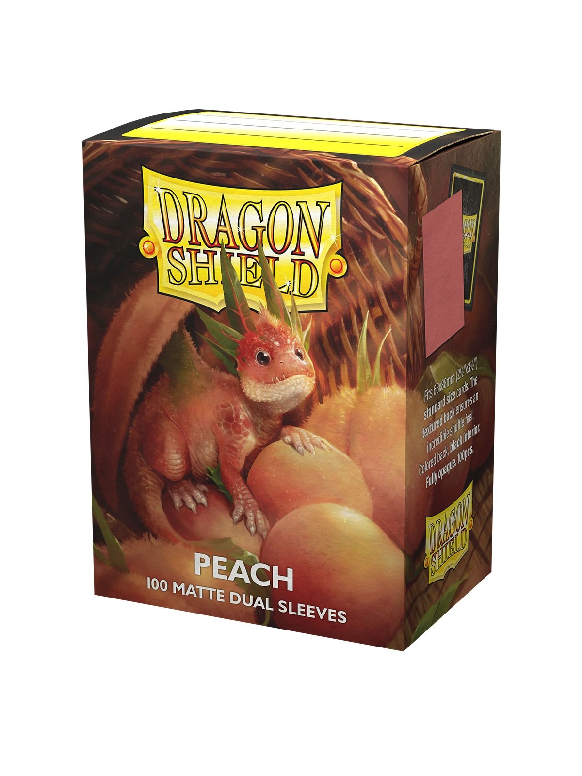 Dragon Shield: Standard Dual Matte Peach (100)