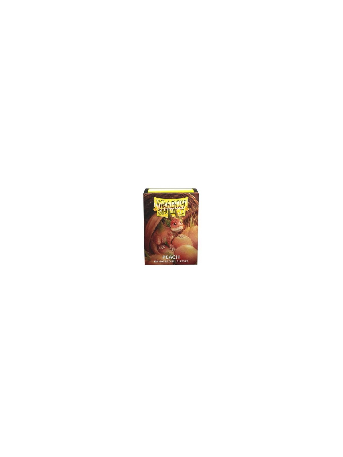 Dragon Shield: Standard Dual Matte Peach (100)