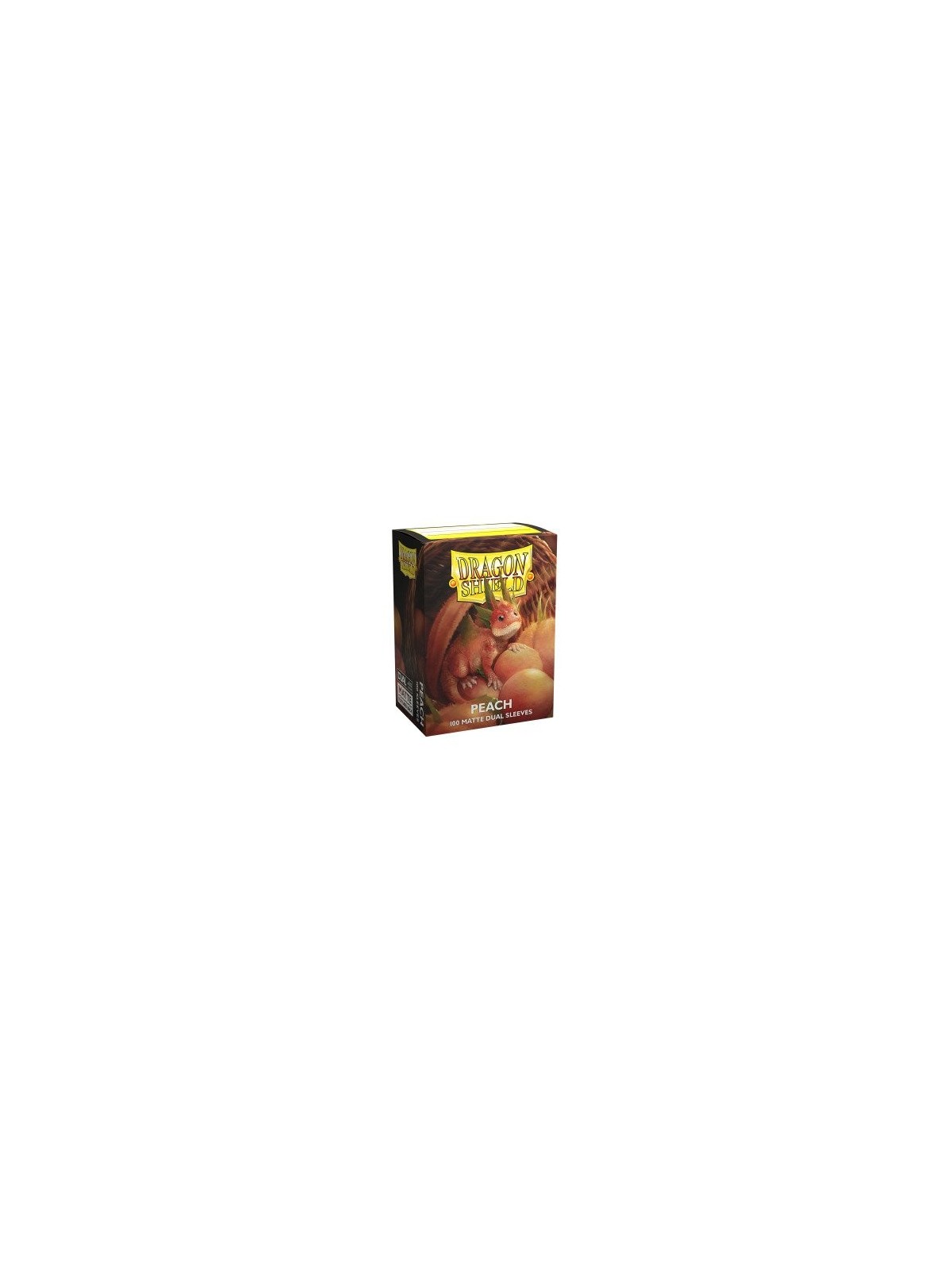 Dragon Shield: Standard Dual Matte Peach (100)