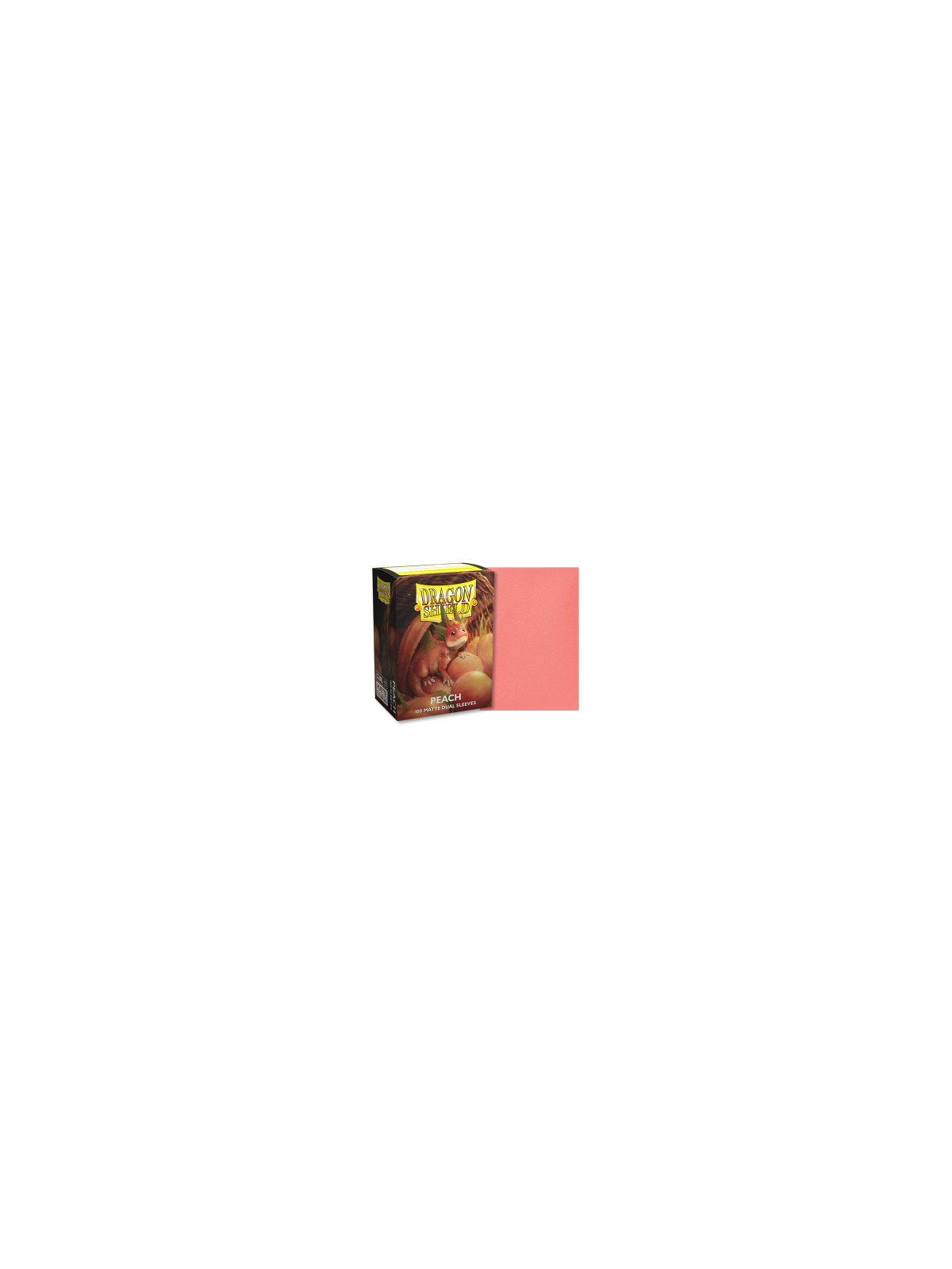 Dragon Shield: Standard Dual Matte Peach (100)