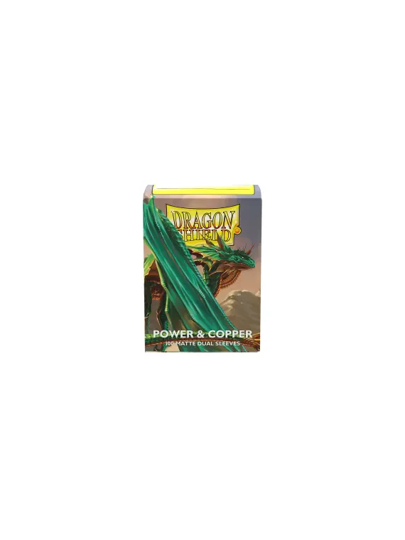 Dragon Shield: Standard Dual Matte Power & Copper (100)