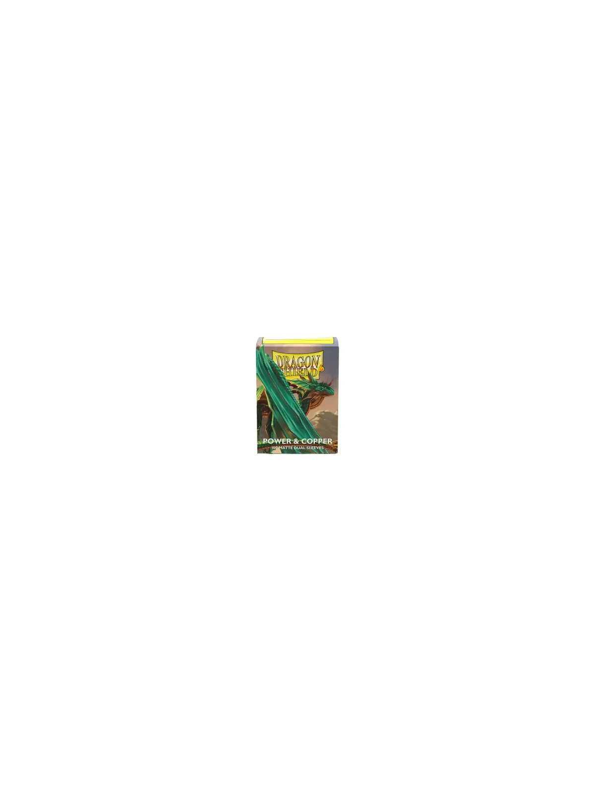 Dragon Shield: Standard Dual Matte Power & Copper (100)