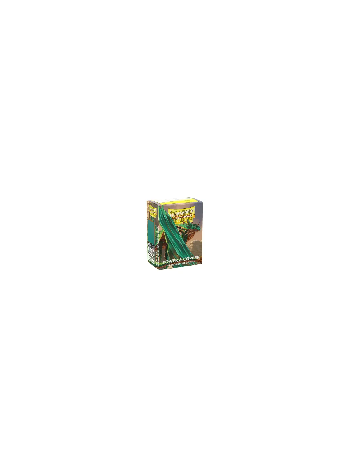 Dragon Shield: Standard Dual Matte Power & Copper (100)