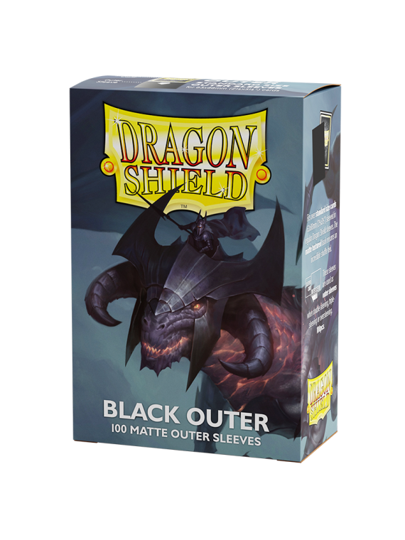 Dragon Shield: Standard Outer Black (100)