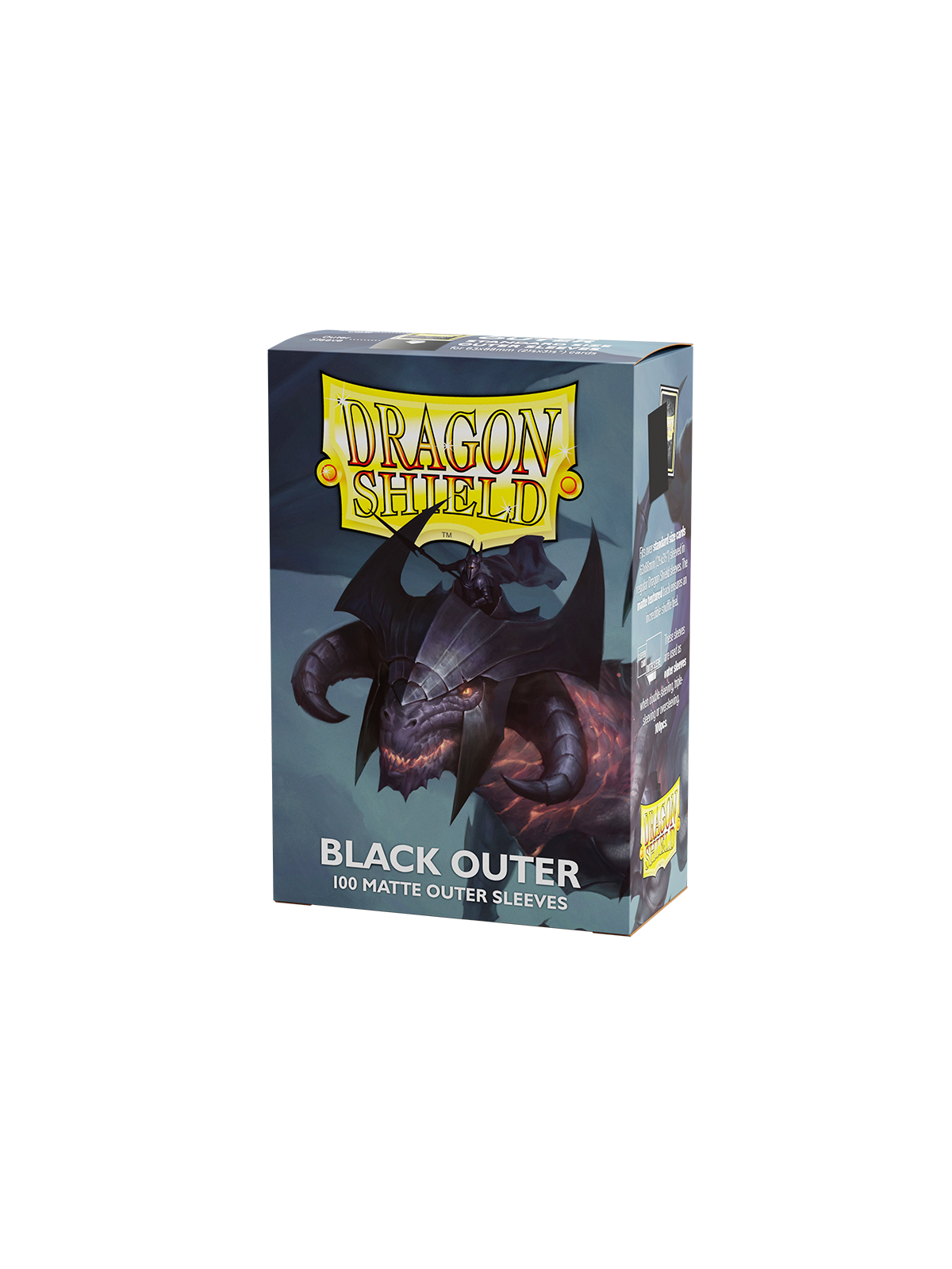 Dragon Shield: Standard Outer Black (100)