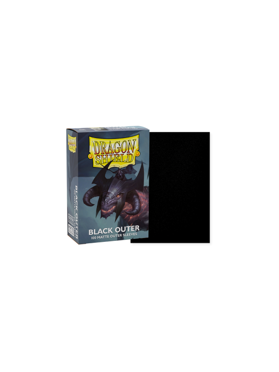 Dragon Shield: Standard Outer Black (100)