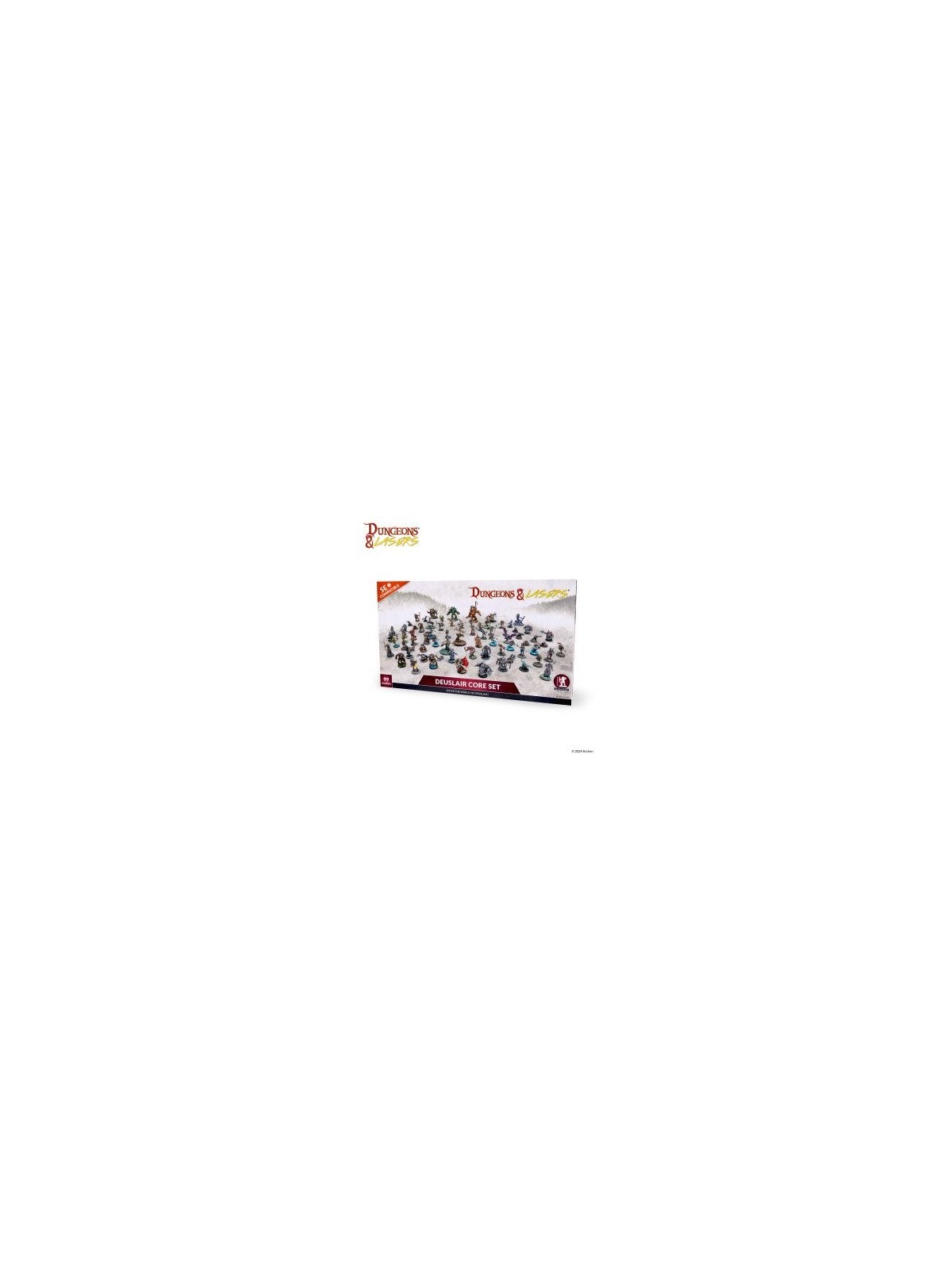 Dungeons & Lasers: Miniatures - Deuslair Core Set