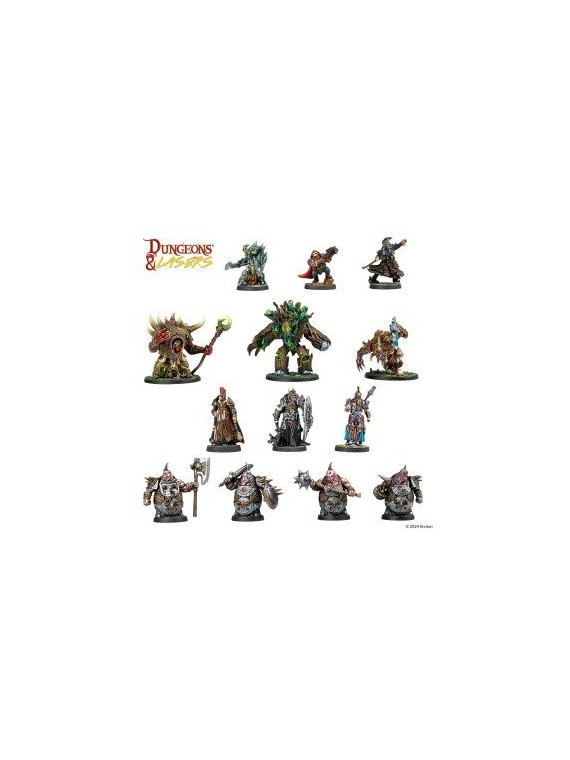 Dungeons & Lasers: Miniatures - Deuslair Core Set