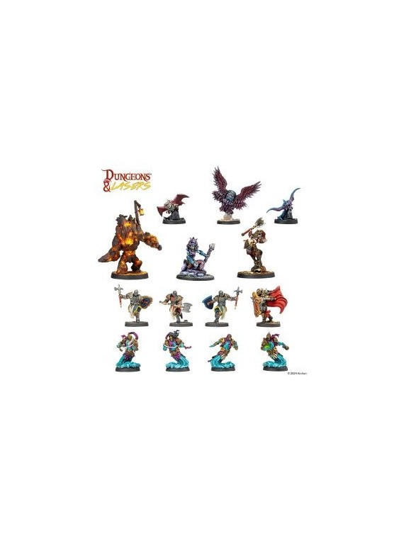Dungeons & Lasers: Miniatures - Deuslair Core Set