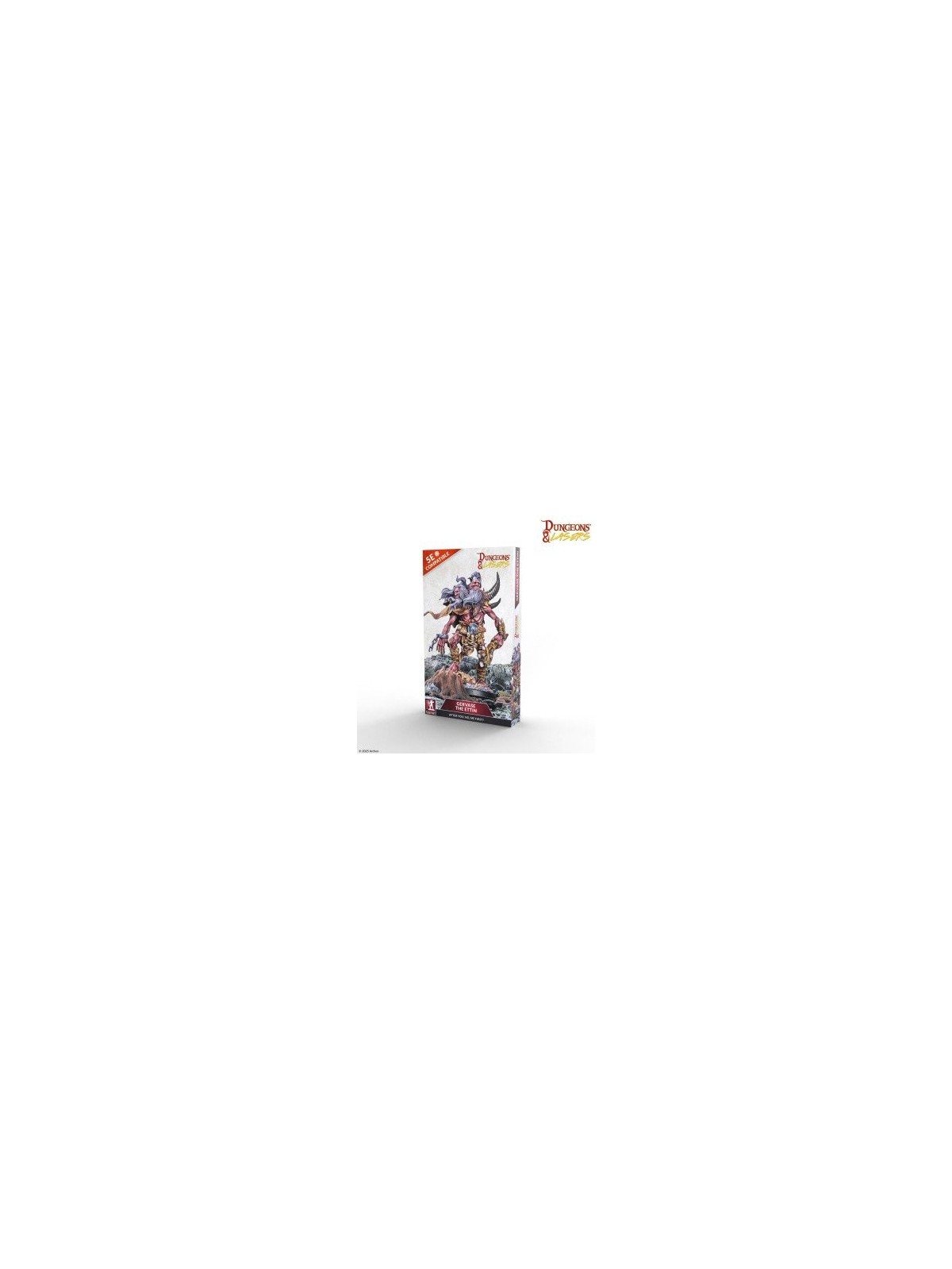 Dungeons & Lasers: Miniatures - Gervase The Ettin