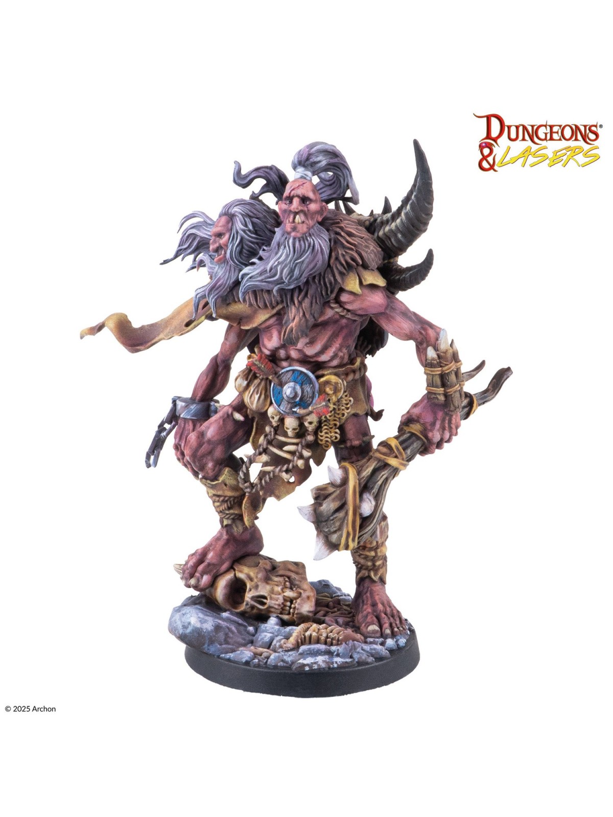 Dungeons & Lasers: Miniatures - Gervase The Ettin