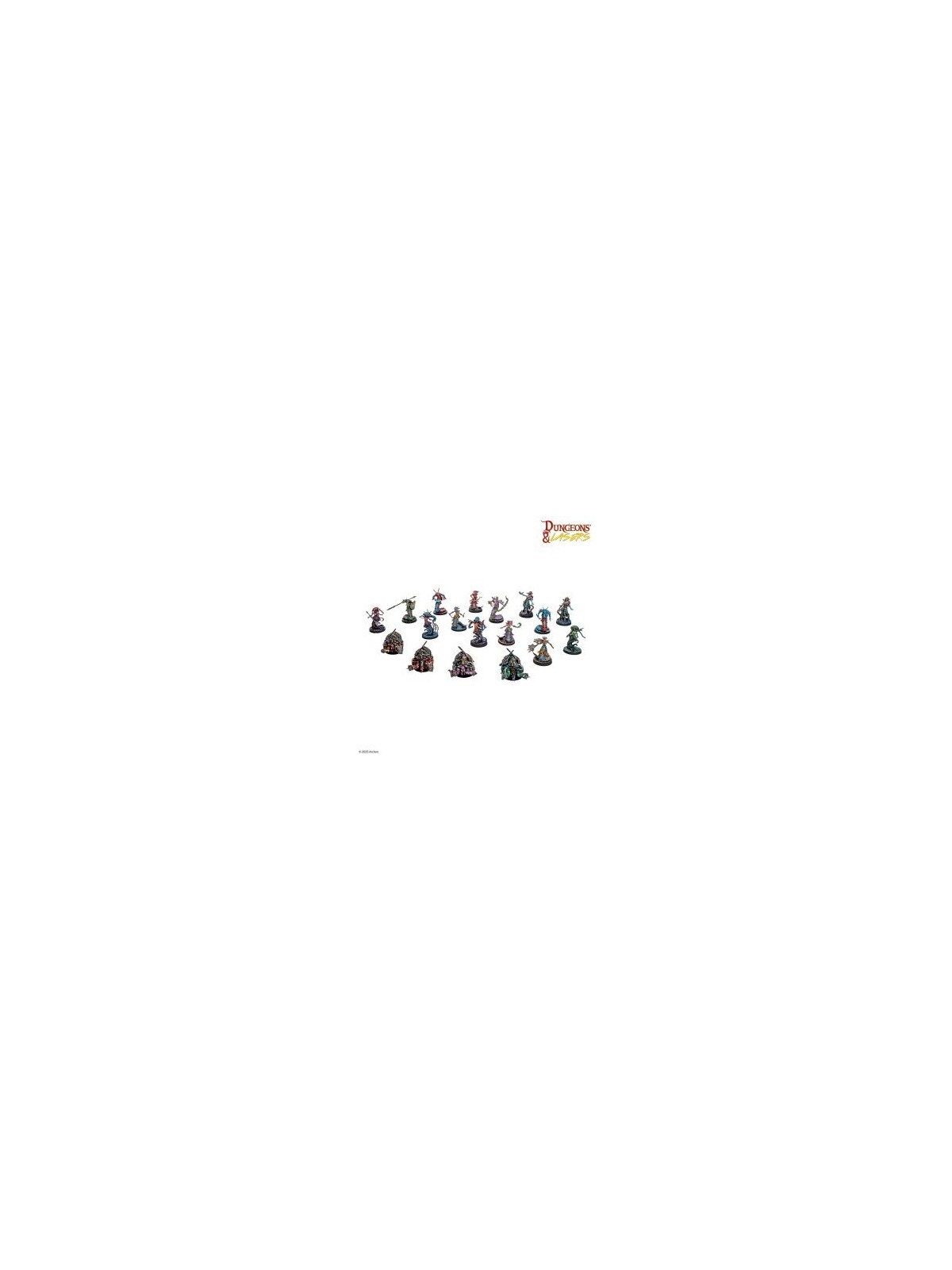 Dungeons & Lasers: Miniatures - Kingdom Of The Deep