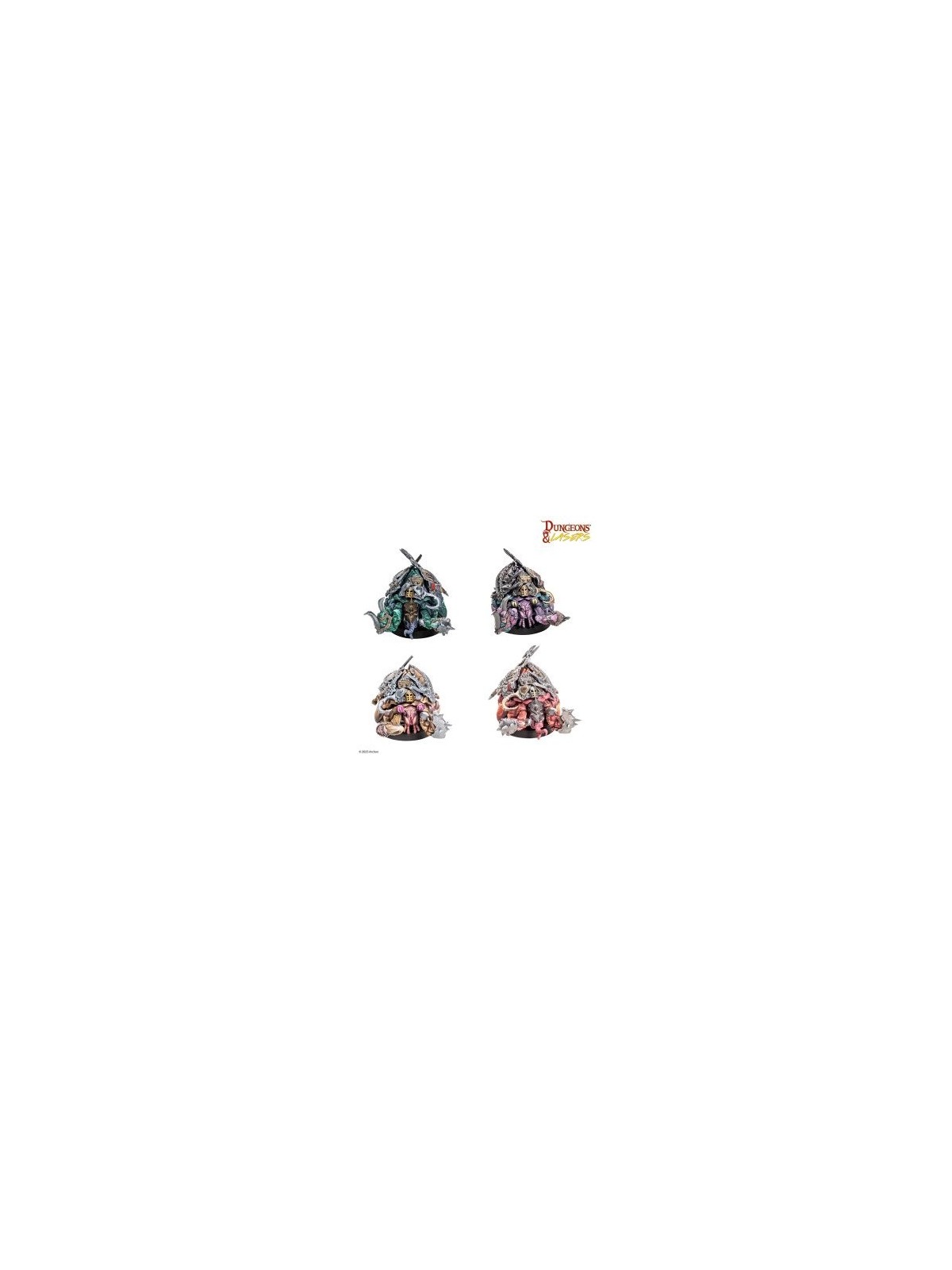 Dungeons & Lasers: Miniatures - Kingdom Of The Deep