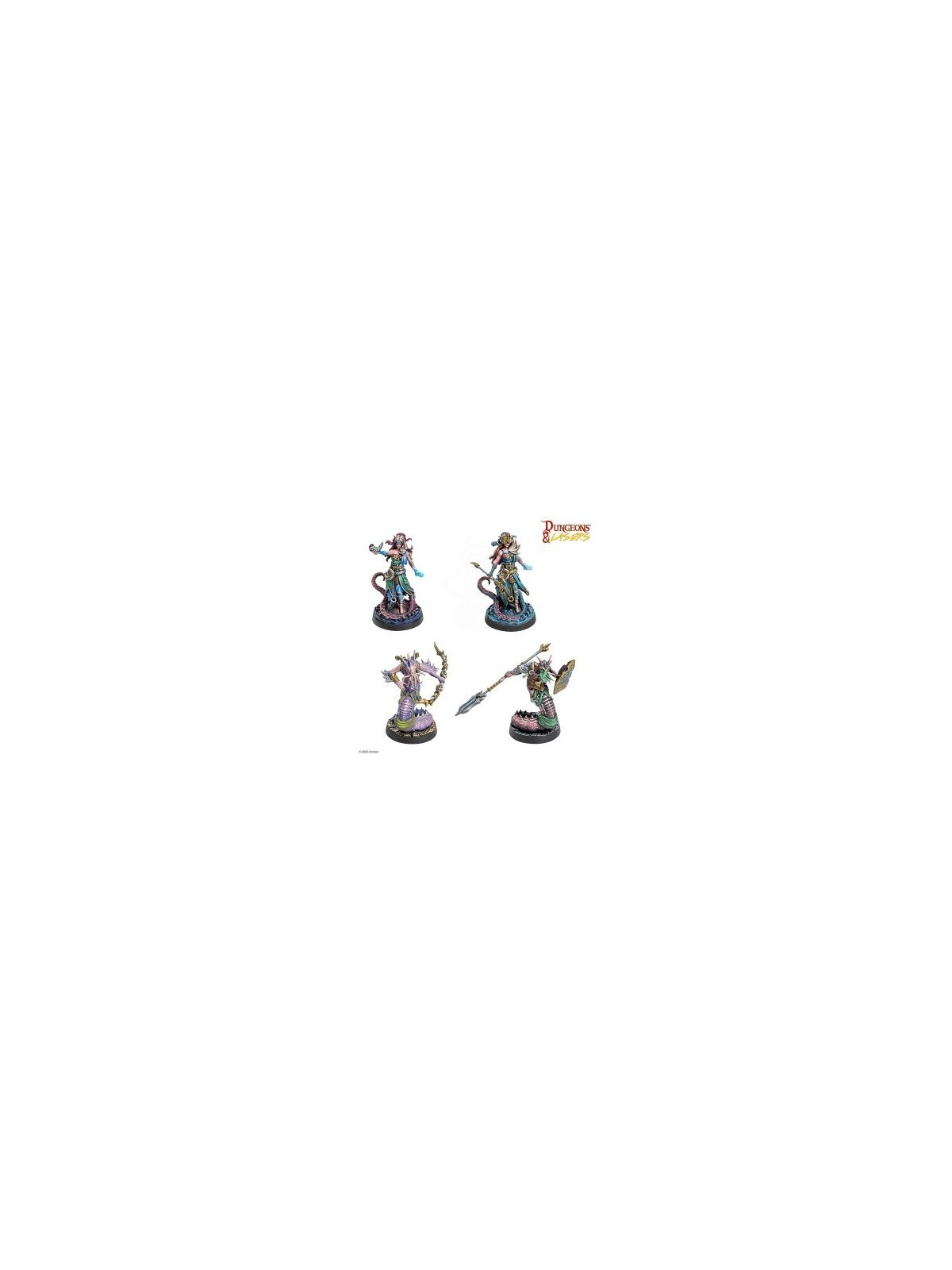 Dungeons & Lasers: Miniatures - Kingdom Of The Deep