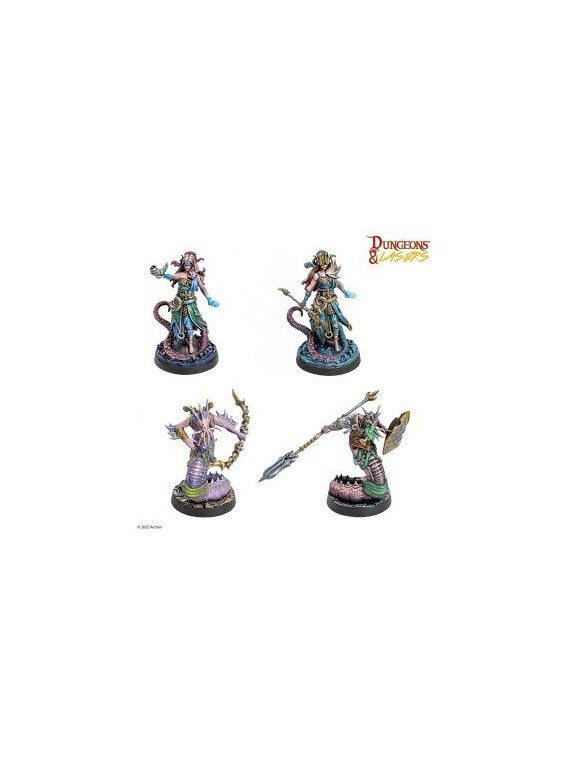 Dungeons & Lasers: Miniatures - Kingdom Of The Deep