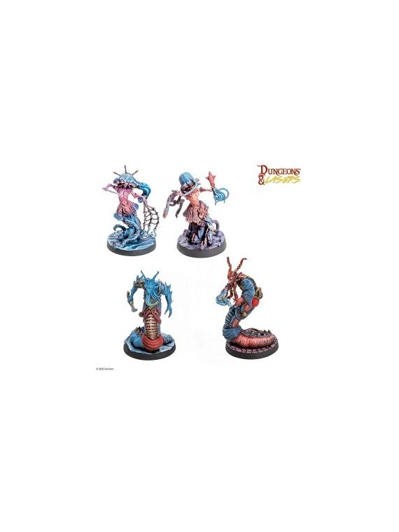 Dungeons & Lasers: Miniatures - Kingdom Of The Deep